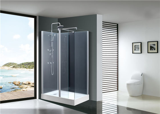 كبائن الاستحمام في الحمام ، وحدات الدش الرباعية 1100 × 800 × 2250 مم من الألومنيوم